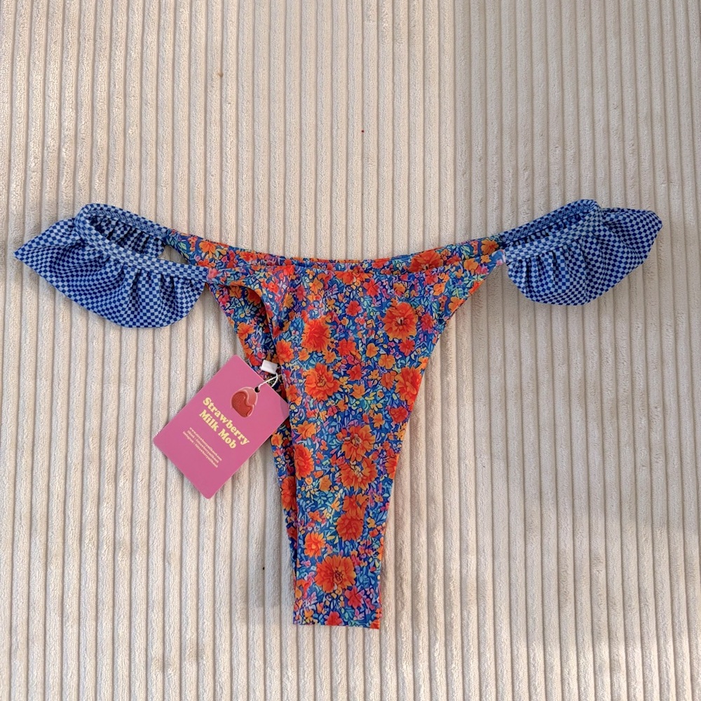 Strawberry Milk Mob Electric Smooch Bikini Bottom USED